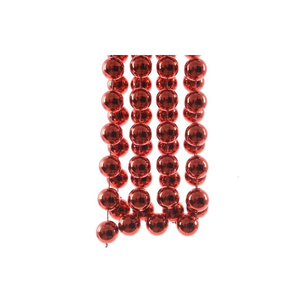 GHIRLANDA PALLINE RED XXL D2 M